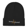Embroidered Beanie - "Heavy Mental" - Image 3