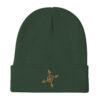 Embroidered Beanie - Spiral - Image 5