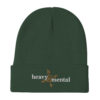 Embroidered Beanie - "Heavy Mental" - Image 5