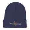 Embroidered Beanie - "Heavy Mental"