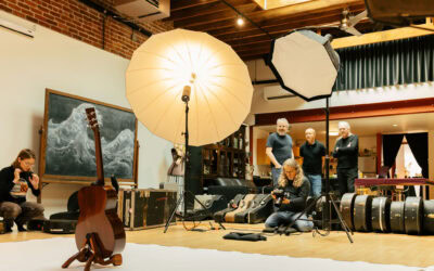 Behind The Scenes: Photographing Michael’s 38 Guitars
