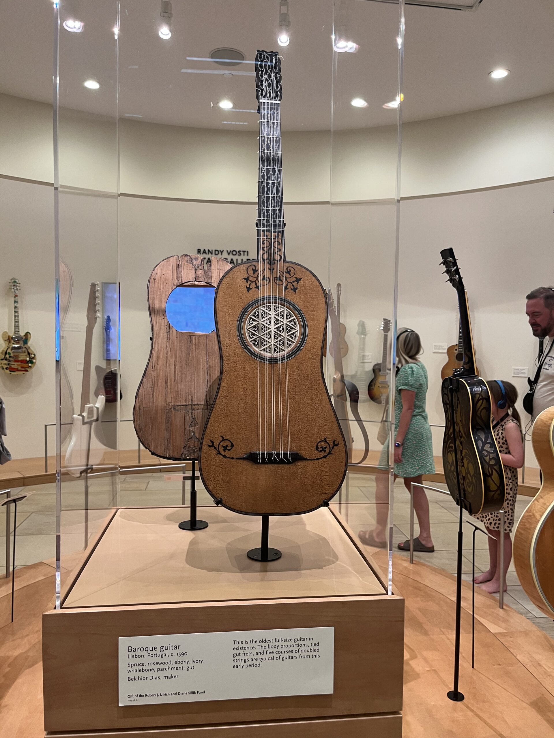 Guitar Gallery at MIM. Photo Credit: Brendan Hedges