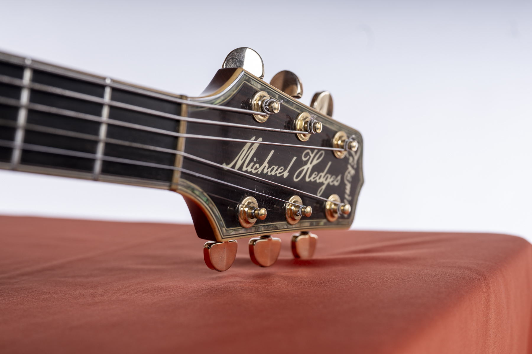 Michael's Takamine Custom Signature guitar. Photo Credit: Jay Blakesberg